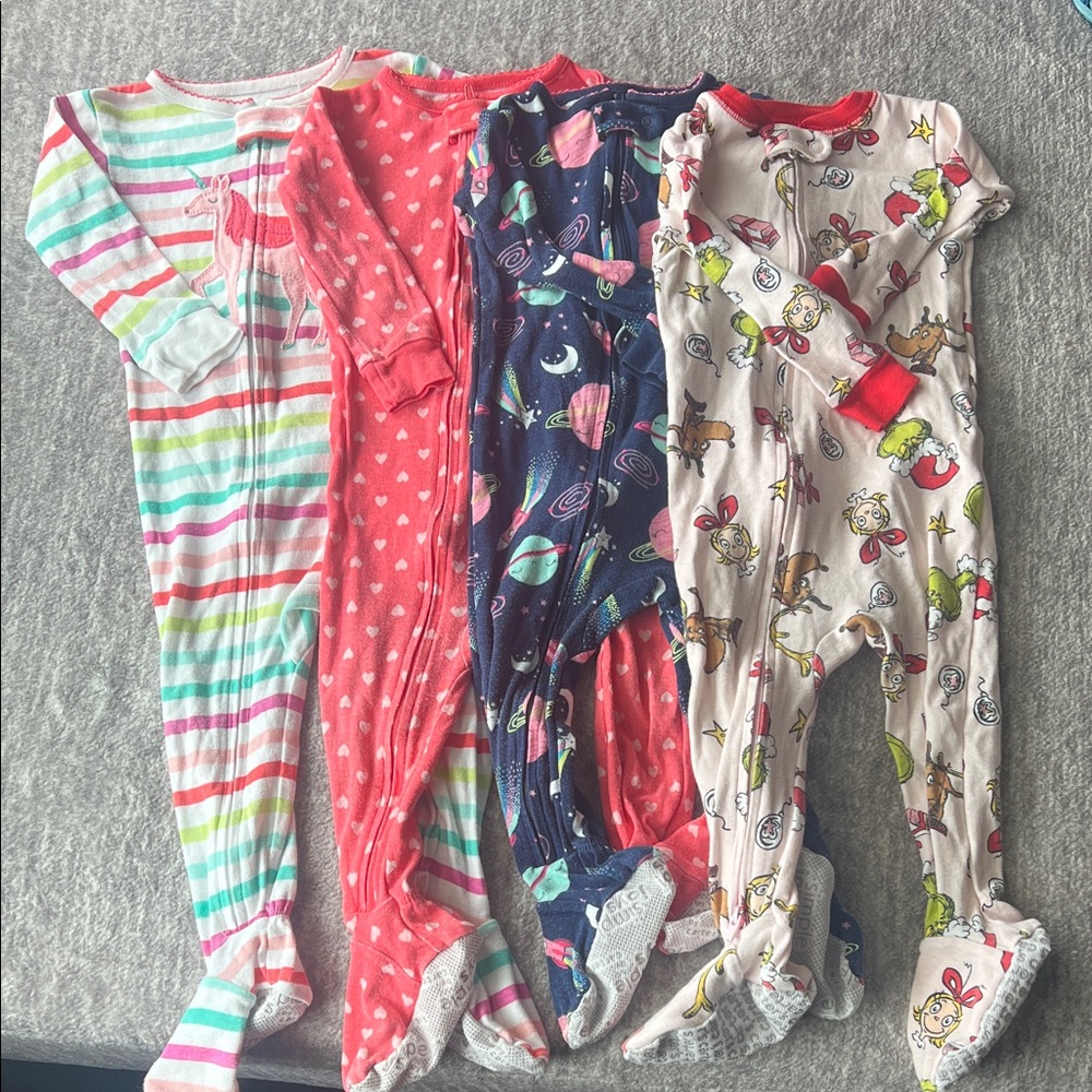 Carter's Multicolor Kids Footies Set